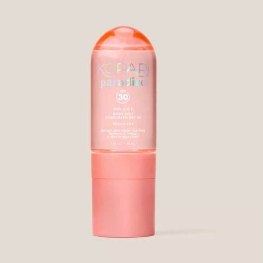 Peach Sky Sun Juice Body Mist Sunscreen SPF 30