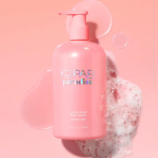 Peach Sky Cloud Foam Body Wash